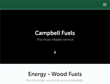 Tablet Screenshot of campbellfuels.co.uk